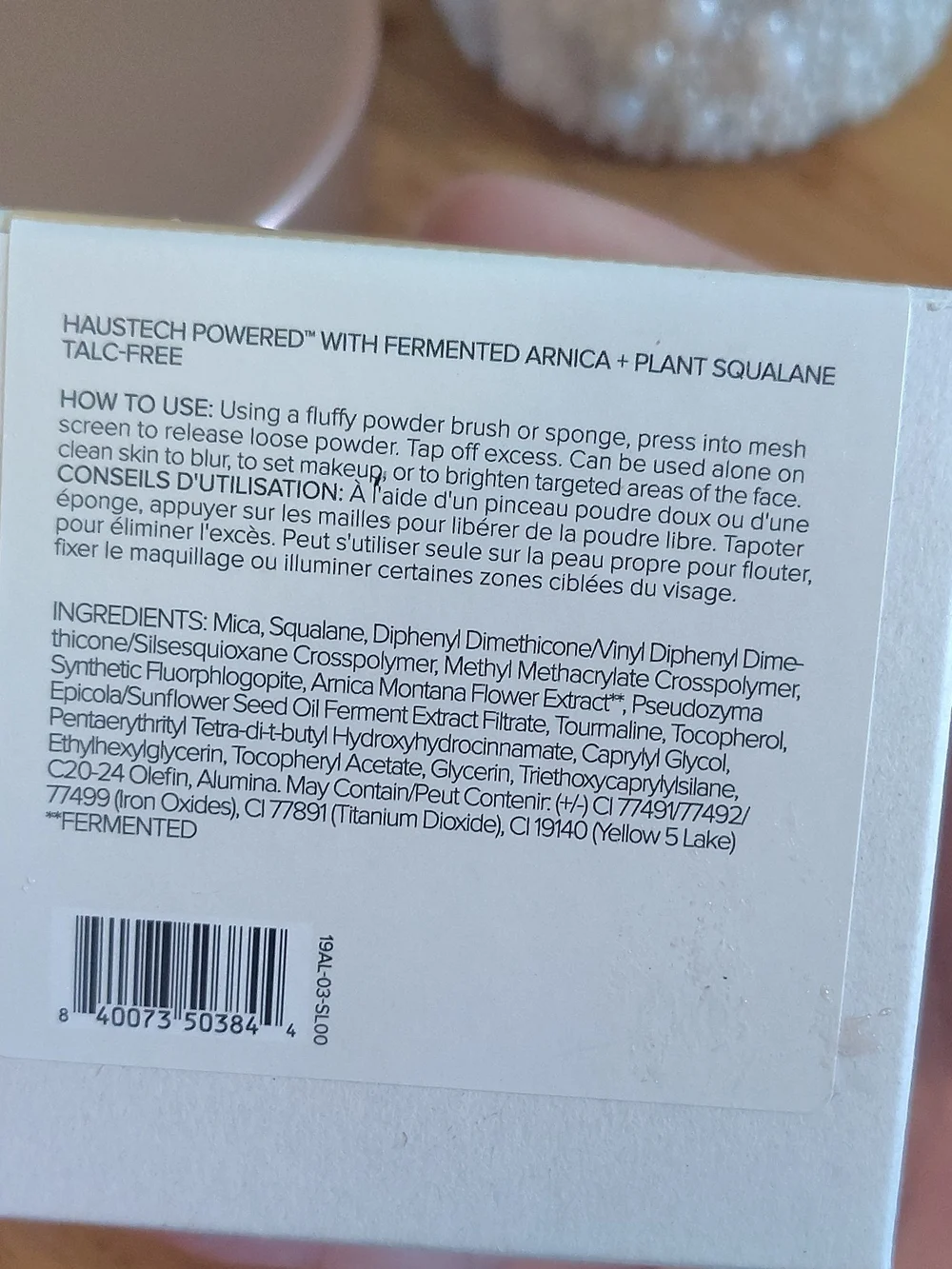 Haus Labs Bio-Blurring Loose Setting Powder - Beige/White